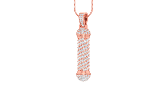 Round Brilliant Spiral Bar