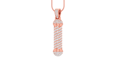 Round Brilliant Spiral Bar