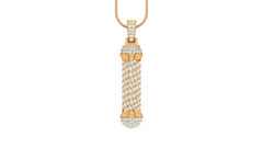 Round Brilliant Spiral Bar