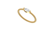 Load image into Gallery viewer, IGI cert. 0.20 Cttw Marquise Single Stone Lab Grown Diamond