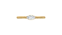 Load image into Gallery viewer, IGI cert. 0.20 Cttw Marquise Single Stone Lab Grown Diamond