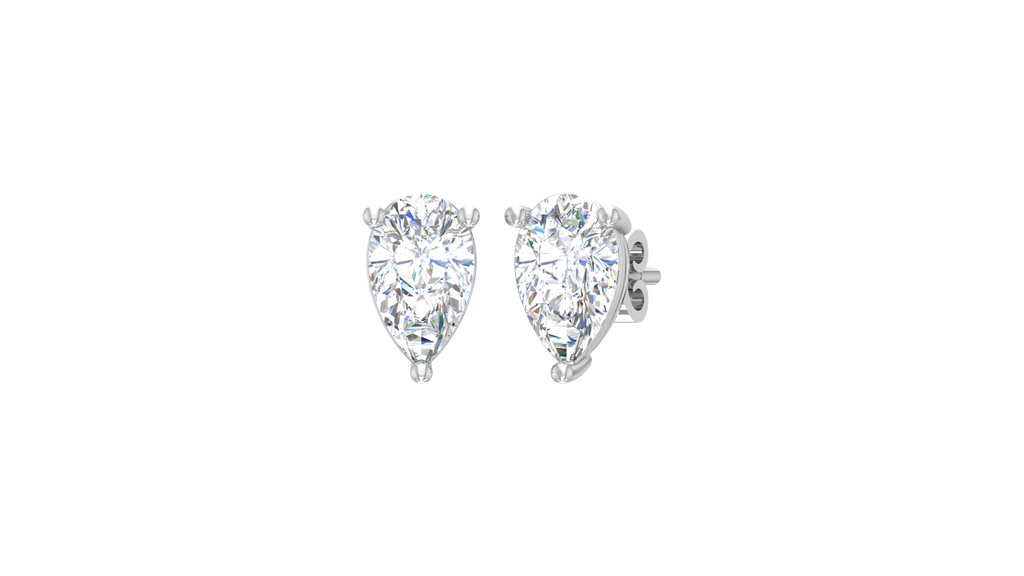 1.20 ctw Pear Lab Grown Studs