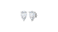 1.20 ctw Pear Lab Grown Studs