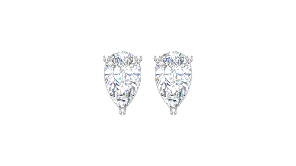 1.20 ctw Pear Lab Grown Studs