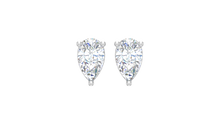 Load image into Gallery viewer, 1.20 ctw Pear Lab Grown Studs