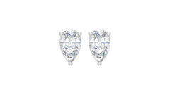 1.20 ctw Pear Lab Grown Studs