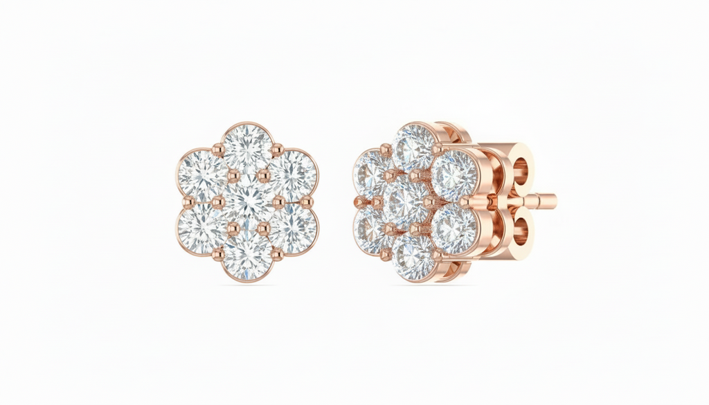 Avant Garde Flower Blossom Diamond