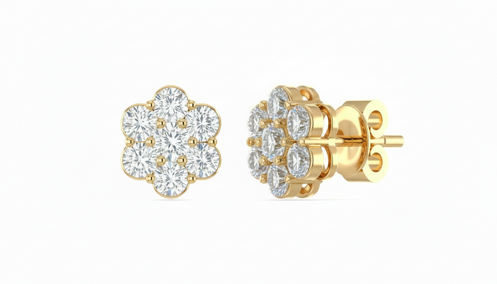 Avant Garde Flower Blossom Diamond