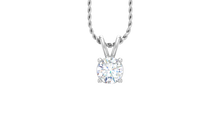 Load image into Gallery viewer, 0.50 ctw One Stone Lab Grown Diamond