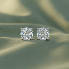 1.50 ctw Round Lab Grown Studs