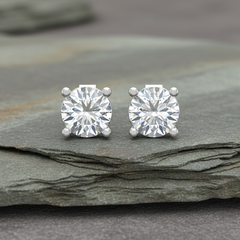 0.35 ctw Round Lab Grown Studs