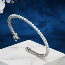 Load image into Gallery viewer, Graduating Diamond Tennis Bracelet