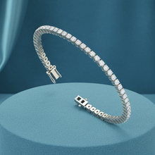Load image into Gallery viewer, Braided Wrap Diamond Tennis Bracelet