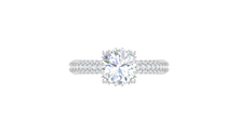 Load image into Gallery viewer, 1.50 ctw Center Stone With 0.50 ctw Side Diamond