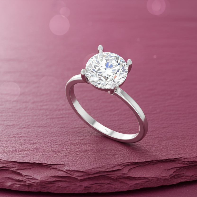 IGI cert. 3.00 ctw One Stone Lab Grown Diamond