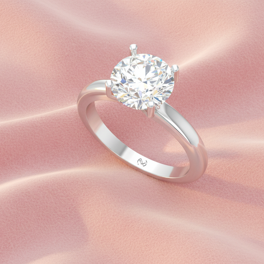 IGI cert. 1.50 ctw One Stone Lab Grown Diamond