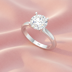 IGI cert. 1.50 ctw One Stone Lab Grown Diamond