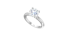 IGI cert. 1.50 ctw One Stone Lab Grown Diamond