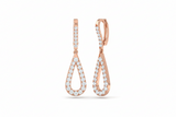 Teardrop Drop Natural Diamond