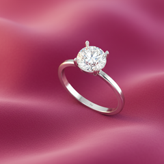 IGI cert. 2.50 ctw One Stone Lab Grown Diamond
