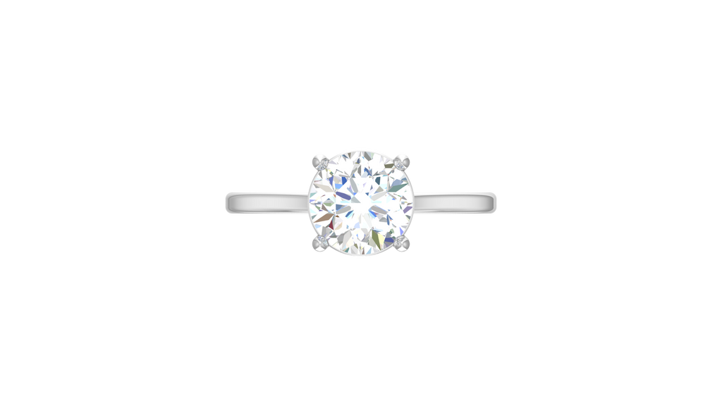IGI cert. 2.50 ctw One Stone Lab Grown Diamond