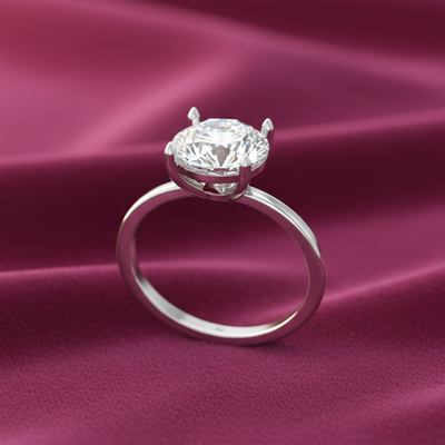 IGI cert. One Stone One cttw Lab Grown Diamond