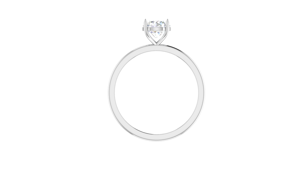 IGI cert. One Stone Lab Grown Diamond