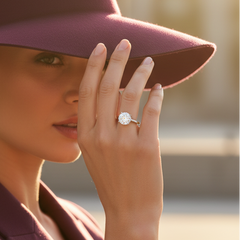 IGI cert. One Stone Lab Grown Diamond