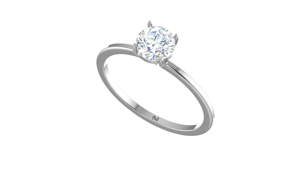 IGI cert. One Stone Lab Grown Diamond