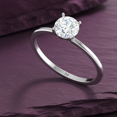 IGI cert. One Stone Lab Grown Diamond