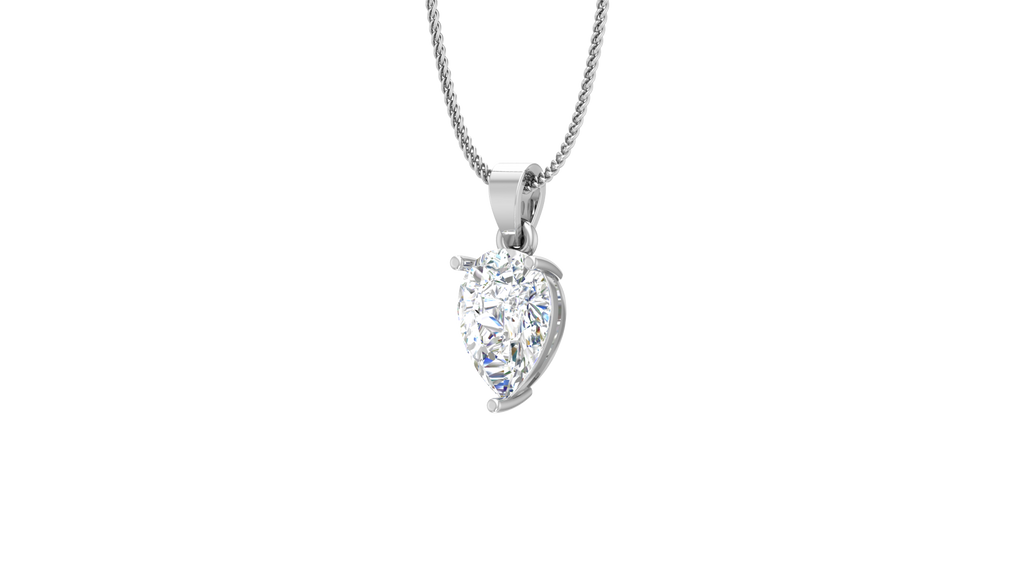 IGI cert. 1.00 ctw One Stone Pear Lab Grown Diamond