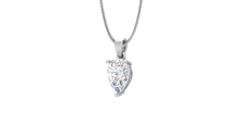 Load image into Gallery viewer, IGI cert. 1.00 ctw One Stone Pear Lab Grown Diamond