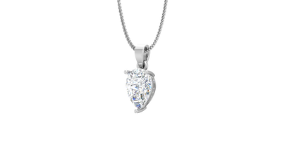 IGI cert. 1.00 ctw One Stone Pear Lab Grown Diamond