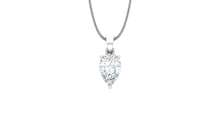 Load image into Gallery viewer, IGI cert. 1.00 ctw One Stone Pear Lab Grown Diamond