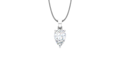 IGI cert. 1.00 ctw One Stone Pear Lab Grown Diamond