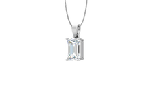 Load image into Gallery viewer, IGI cert. 1.00 ctw One Stone Emerald Lab Grown Diamond