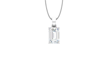 Load image into Gallery viewer, IGI cert. 1.00 ctw One Stone Emerald Lab Grown Diamond