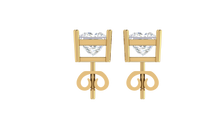 Load image into Gallery viewer, 0.40 ctw Princess Lab Grown Studs