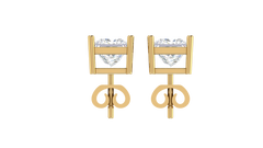 0.40 ctw Princess Lab Grown Studs