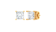 Load image into Gallery viewer, 0.40 ctw Princess Lab Grown Studs