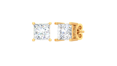 0.40 ctw Princess Lab Grown Studs