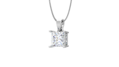 IGI cert. 1.00 ctw One Stone Princess Lab Grown Diamond