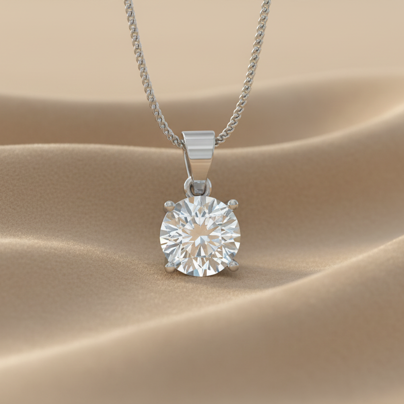 IGI cert. 2.00 ctw One Stone Round Lab Grown Diamond