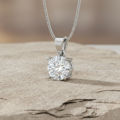 IGI cert. 2.00 ctw One Stone Round Lab Grown Diamond