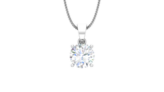 IGI cert. 2.00 ctw One Stone Round Lab Grown Diamond