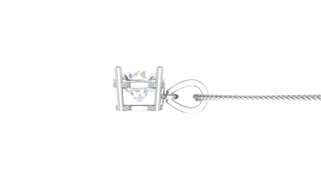 IGI cert. 3.00 ctw One Stone Round Lab Grown Diamond