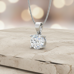 IGI cert. 3.00 ctw One Stone Round Lab Grown Diamond