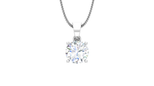 Load image into Gallery viewer, IGI cert. 1.50 ctw One Stone Round Lab Grown Diamond