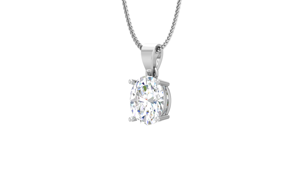 IGI cert. 1.00 ctw One Stone Oval Lab Grown Diamond