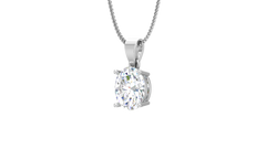 IGI cert. 1.00 ctw One Stone Oval Lab Grown Diamond